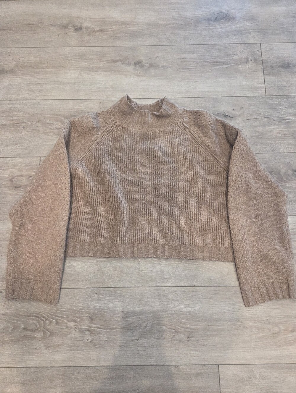 Wild Fable Cropped Mock Neck Sweater